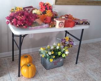 Christmas and Thanksgiving decorations