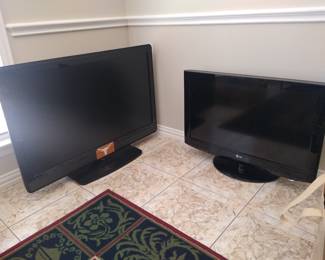 42" Magnavox - 32" LG smart TVs with original paperwork