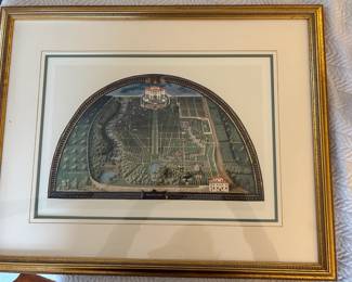Antique Italian Villa Print, Pratolino