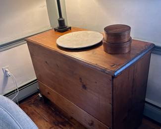 19C 1 drawer blanket chest