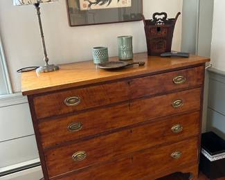 19C Mahogany Country Dresser