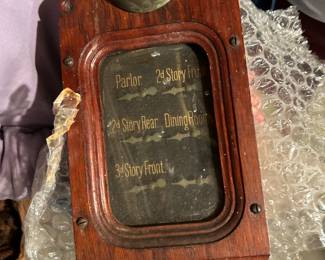 Victorian Butlers Bell Box