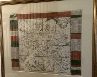 1742 Dopplemayr, Globi Coelestis in Tabulas Planas