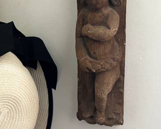 Italian ARch. ElementCarved Putti