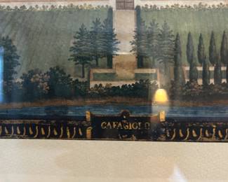 Italian Print, Close up