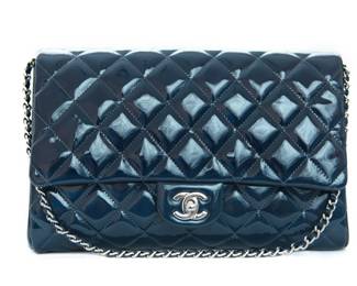 Lot 188 Chanel Patent Leather Clutch Bag