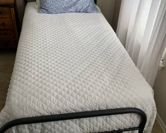 Twin Bed. ( There are 2 twin beds). H= 43 W=42. D 78.5