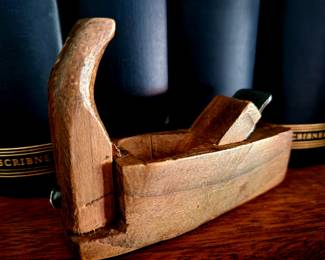 Small antique hand-made plane