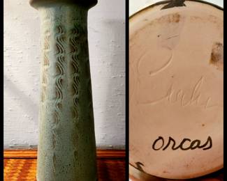 Orcas Art Pottery Vase bid #47
