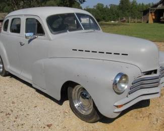 1946 Chevy Sedan (Rat Rod) Setting on Chevy S-10 Frame - 350 Chevy Motor