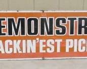 1964 Metal Ford Dealership Sign - 16" x 8'