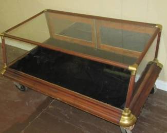 Antique 4' Counter Top Showcase