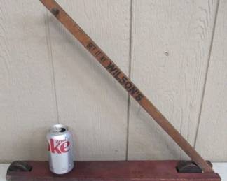 "Get It At Wilson's" Advertising Wood Mini Size Scooter