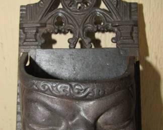 Cast Iron Cigar/Matchstick Holder