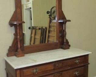 Victorian Marble Top Dresser