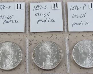 Proof Like Morgan Silver Dollars