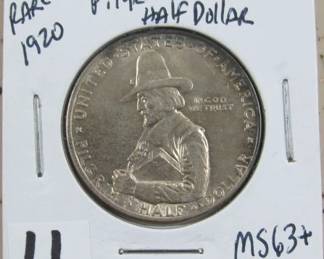Rare 1920 Pilgrim Half Dollar