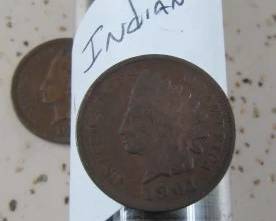 Roll of 50 Indian Cents