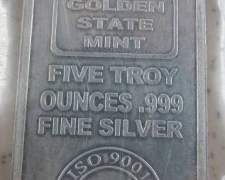 5 oz Silver Bar