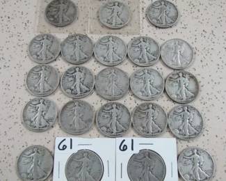Walking Liberty Half Dollars