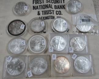 Silver Eagles - Various Dates