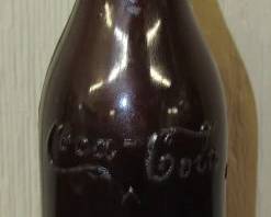 Early 1900's Brown Coke Bottle w/Arrows - Memphis, TN