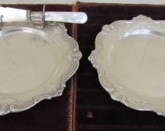 Sterling Butter & Bread Plates