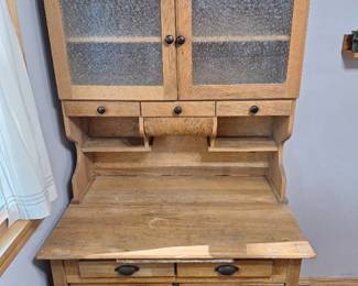 Antique Hoosier Bakers Cabinet