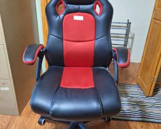 Black and Red Gamer Office Chair