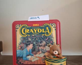 Crayola Crayon Box and Collectible Ornament