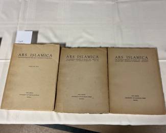 Ars Islamica. The Research Seminary in Islamic Art. Institute of Fine Arts. University of Michigan. 