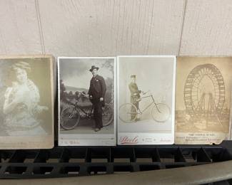 nice selection of cabinet card photographs 
