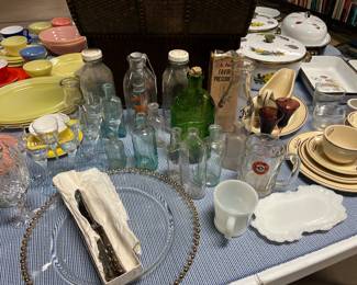 ANTIQUE APOTHECARY BOTTLES