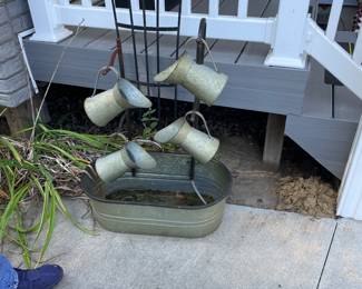 Outdoor fountain $25