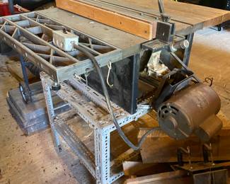 Table saw and stand $50
