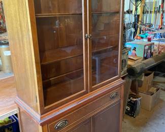 Duncan Phyfe China Cabinet $80