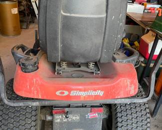 Simplicity lawn tractor