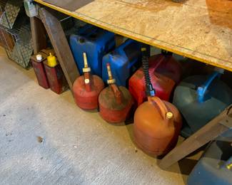 Lots gas cans starting at $3