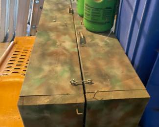 Homemade hunters cabinet 