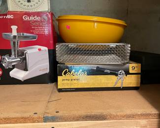 Deer jerky making items