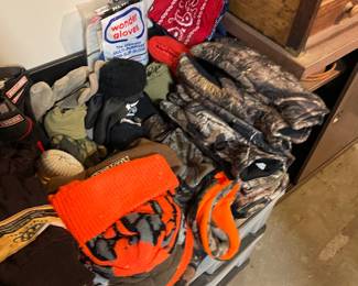 Gloves and hats $2