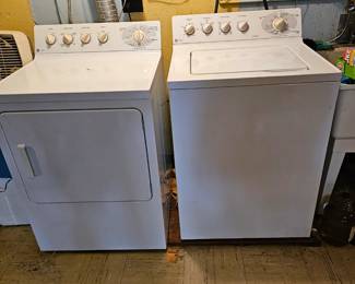WASHER & DRYER GE