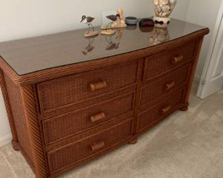 2nd Rattan Dresser