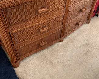 Rattan Dresser
