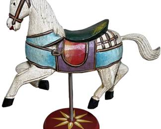 Carved Carousel Horse
