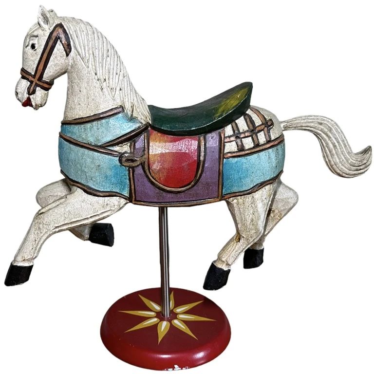 Carved Carousel Horse