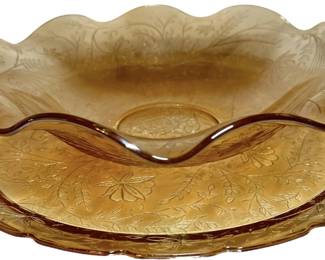 Jeannette Floragold Glassware