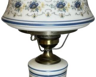 Vintage Quoizel Hurricane Lamp