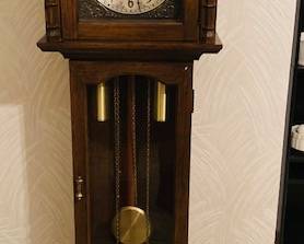 Vintage Ridgeway Grandfather Clock.