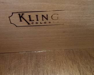 Vintage Kling Colonial Oak Display Cases.